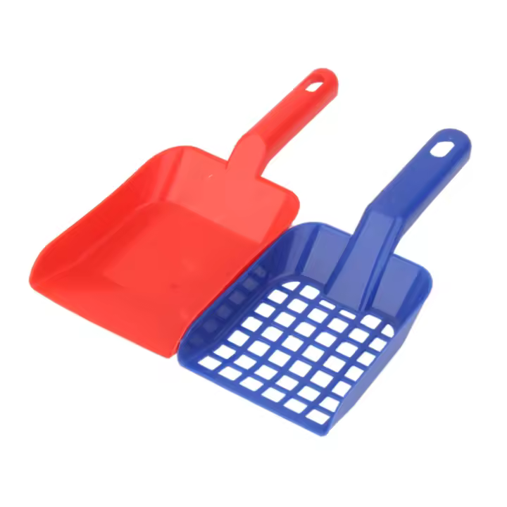 Juego De Herramientas Para El Hogar De Mascotas Incluye Escobilla Antideslizante Y Porta Escobilla No Adherente Para Gatos Y Perros Cuchara Para Alimentos Pequeños - 1