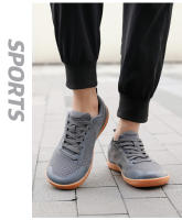 Zapatillas De Entrenamiento Cruzado Para Mujeres Y Hombres Minimalistas Con Solado Disperso Y Dedo Ancho Zapatos Planos De Adulto Material De Tela Suela De Goma - details 1