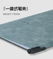 Set De Cuaderno Reutilizable A5 Con Pluma De Pizarra Blanca Y Paño De Borrado Cuaderno De Memoria De Cuero Estilo Portátil Planificador Semanal Para Oficina - details 6