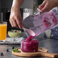 Batidora 2 en 1, 6000W Profesional Licuadora de 2.5 L sin BPA, 9 Velocidades, Licuadoras para Zumos y Batidos, Blender Licuadoras para Zumos, Batidos, Verduras, Frutas (black) - details 6