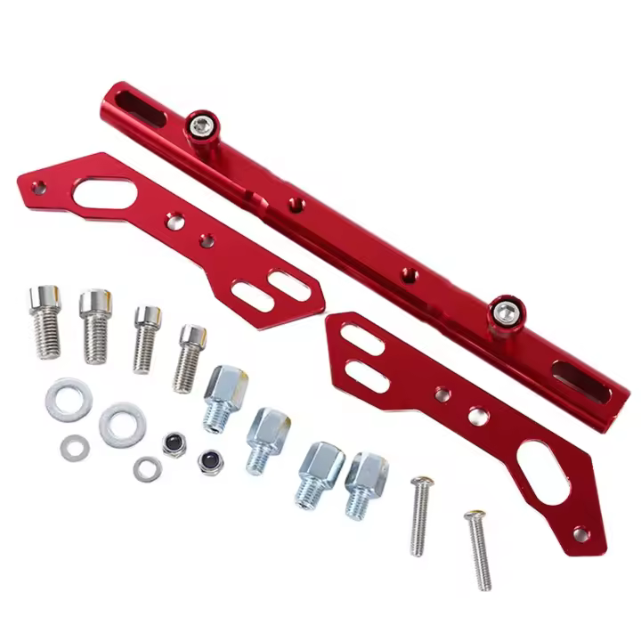 Espejo De Motocicleta Rojo Duradero Barra De Extensión Multifuncional De Alta Calidad Portátil Barra De Equilibrio Colorida Universal - 1