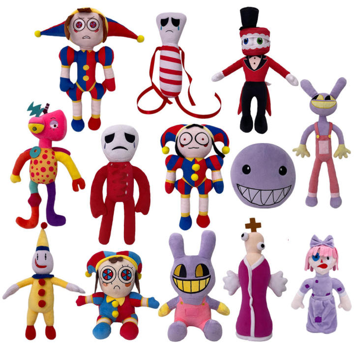 Muñeco De Peluche Circus Digital Nuevo Juguete Suave Y Animado Para Niños Regalo De Navidad Y Cumpleaños Relleno De Algodón PP