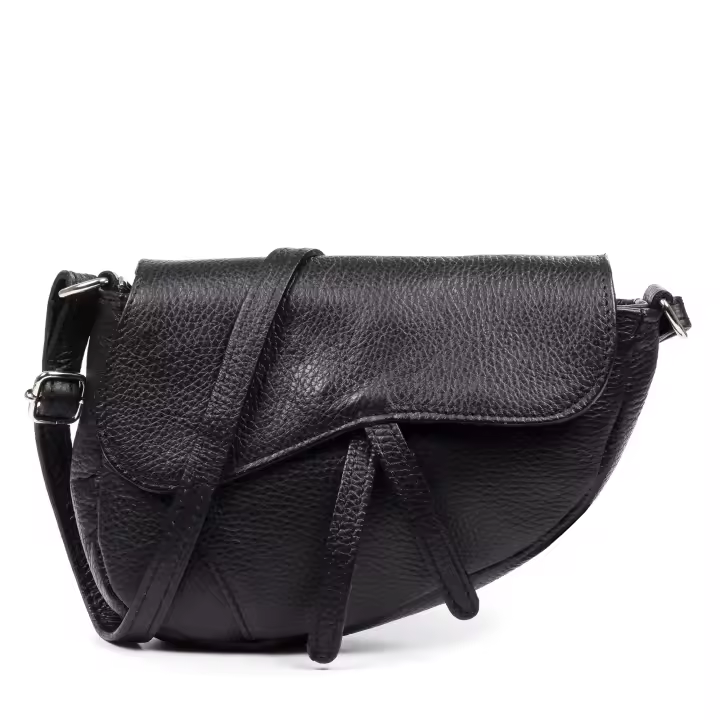 Firenze Artegiani. Susanna Bolso bandolera Mujer.Piel auténtica Dollaro  . Made in Italy. Vera Pelle Italiana. - 1