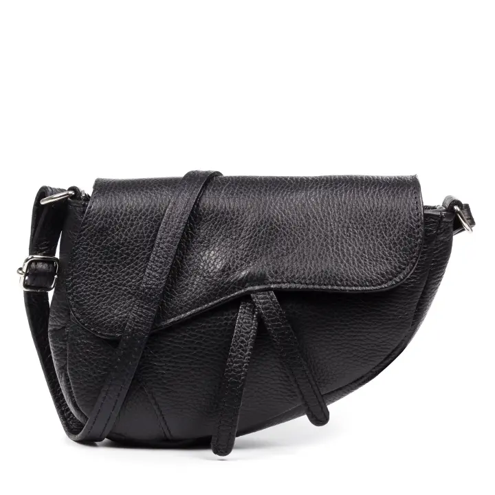 Firenze Artegiani. Susanna Bolso bandolera Mujer.Piel auténtica Dollaro  . Made in Italy. Vera Pelle Italiana. - 1