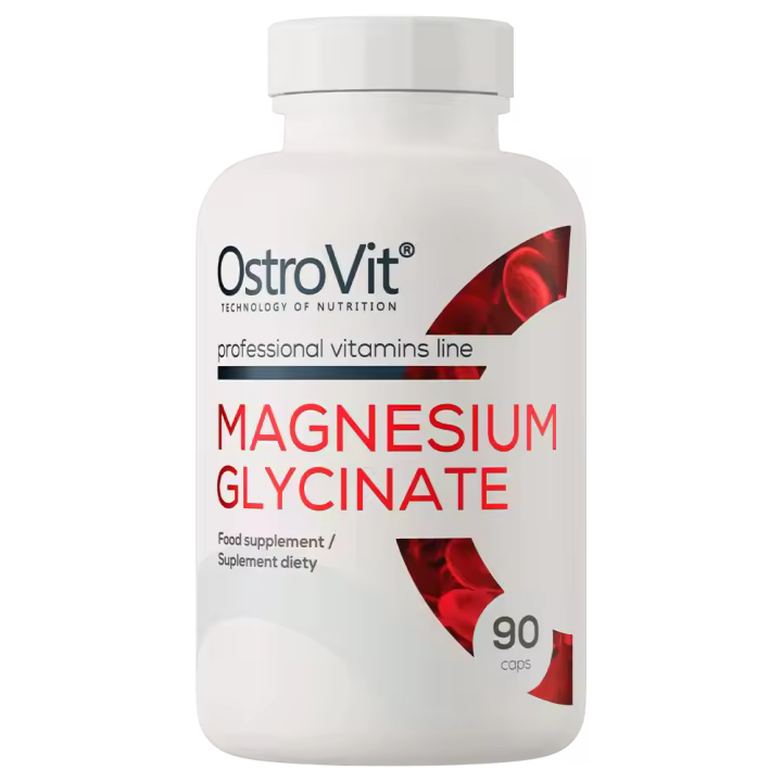 Bisglicinato de Magnesio 400 mg - 90 cápsulas | Vegano | Alta absorción, fácil de tragar, 30 dosis mensuales, Suplemento, Bienestar, Ostrovit,   Olympus Sport Nutricion - 1