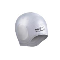 Gorro De Natación Impermeable De Silicona Con Bolsillos Para Las Orejas Adecuado Para Hombres Y Mujeres Elástico Alto Protección Para Los Cabellos Largos Deporte Acuático En La Piscina - details 7