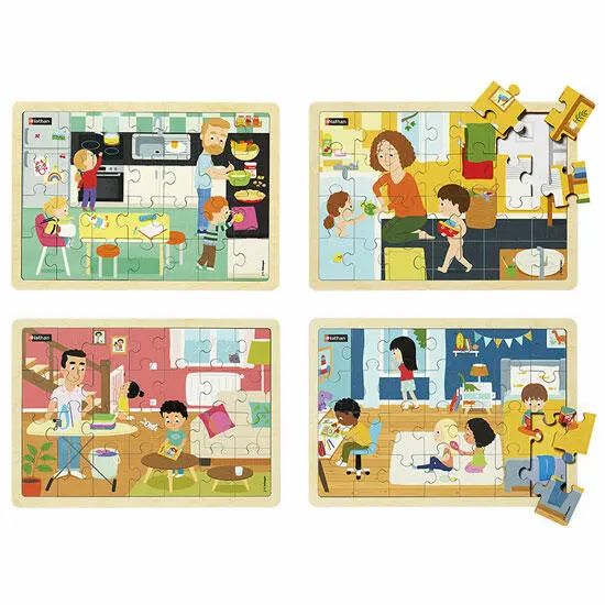 Fuera De Peligro (Pack 4 puzzles de 28 piezas) - 1