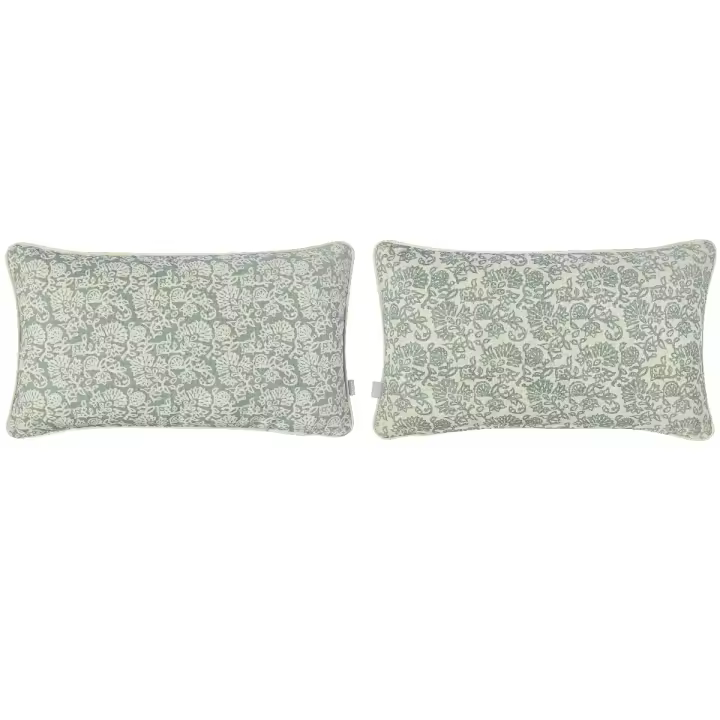 NAF NAF - 2 Fundas de cojin de decoración HARRISON 100% algodón - 30x50 cm - 1