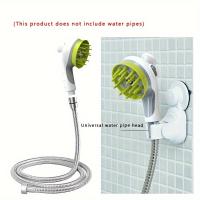 1pc Limpieza De Mascotas: Cepillo De Masaje Y Manguera De Ducha Para Perros Suministros De Baño Para Mascotas Accesorios Para Perros Venta Al Por Mayor - details 1
