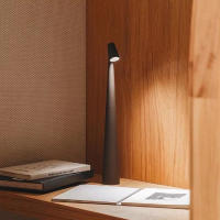 Lámpara De Mesa LED Con Sensor De Toque Luz Nocturna Recargable Sin Cable Para Decoración De Habitación Restaurante Hotel Bar - details 17