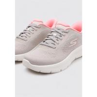 Skechers SLIP INS: GO WALK FLEX Deportivas Planas Mujer Gris - details 1