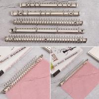Clip De Anillo Metálico Para Archivo A4/B5/A5/A6/A7 Accesorio Para Cuaderno Y Hojas Sueltas De Papel Suministros De Oficina - details 0
