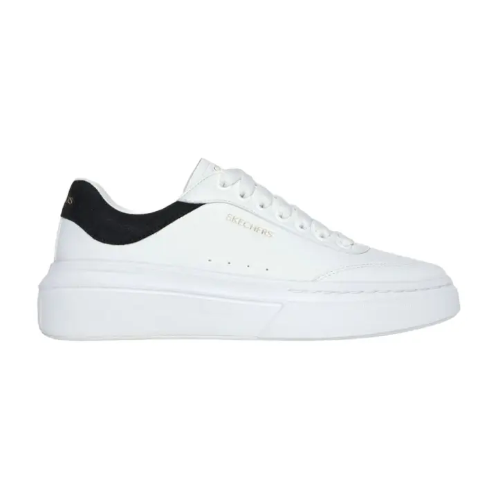 Zapatillas Blanco-Negro Skechers Cordova Classic White Black - 1