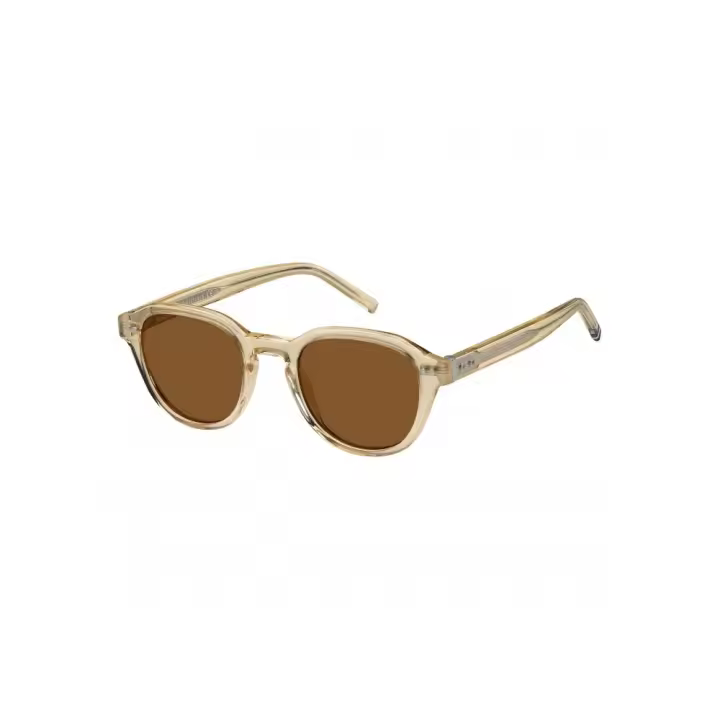 Gafas de Sol TH 1970/S, Marca Tommy Hilfiger, Forma Redonda, Color Naranja, Talla 49, Para Hombre - 1