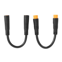 Cable De Acelerador Para Bicicleta Eléctrica Resistente Al Agua Conexión Macho a Macho/Macho a Hembra Extensión Para Ebike E-Bike - details 14