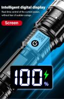 Linterna Táctica LED De Alta Potencia Recargable USB Luz Fuerte Impermeable Torcha Poderosa Lámpara Super Brillante Para Exteriores - details 1
