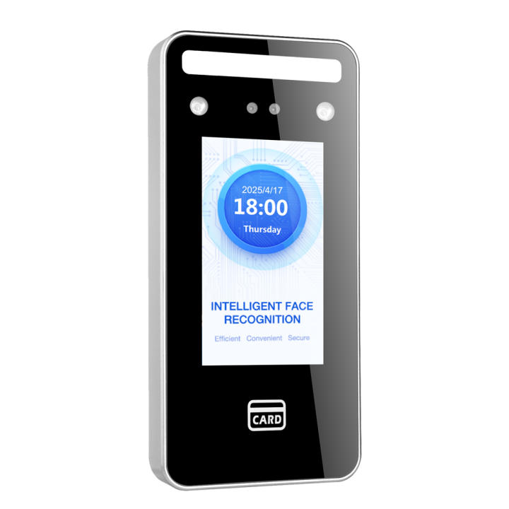 Terminal De Asistencia Y Control De Acceso Con Reconocimiento Facial Y Huella Dactilar AI 4.3 Pulgadas Lectura De Tarjetas Para Turnstiles Sistema De Control De Acceso