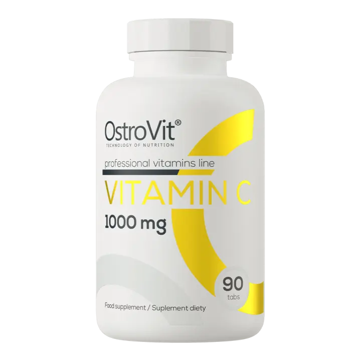 OstroVit Vitamina C 1000 mg 90 comprimidos Suplementos / Bienestar/ Multivitaminas/ OstroVit/ Vitamina C - 1