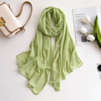 Pañuelo De Mujer IROJEFF De Seda Poliéster 2025 Hijab De Lino Premium Maxi Wrap Estilo Elegante Color Sólido Protección Solar - details 26