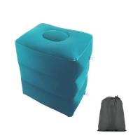 Almohada De Apoyo Para Pies Inflable Portátil Con Almacenamiento Tamaño Triple Para Viajes Al Aire Libre Con Soporte De Piernas - details 5