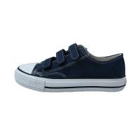 ANDY-Z AN1007 Blanco Zapatillas De Lona  con velcro  con puntera de goma para niño y niña - details 3