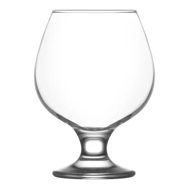 LAV - Set de 6 Copas Coñac 390cc Colección Misket - Cristal de Alta Calidad, Elegante y Estiloso - 1
