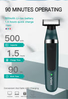 VGR Razor Máquina De Afeitar Eléctrica Profesional Para Hombres Impermeable Con Trimmer De Barba 2 En 1 Recargable V-393 - details 8