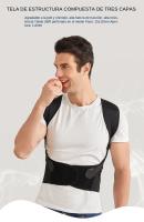 Cinturón De Corrección De Postura Trasera Chaleco De Soporte Para Correctora De Postura Vestimenta Universal De Poliéster - details 3