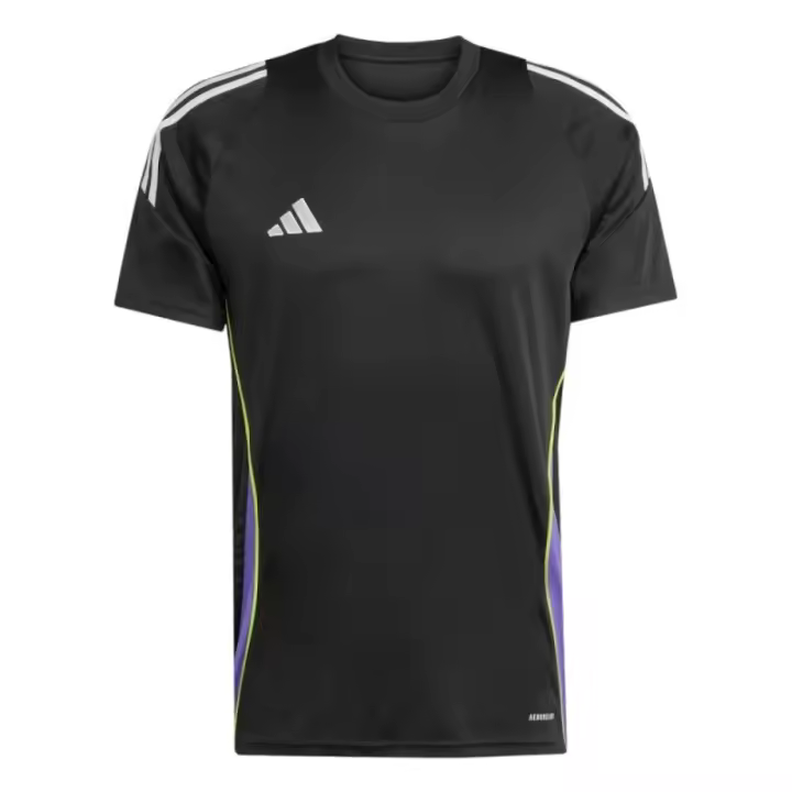 Camiseta negra Adidas negra hombre - 1