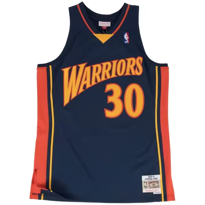 Camiseta Mitchell & Ness Nba Swingman Road Jersey Golden State Warriors 09 Stephen Curry - 1