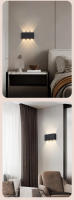 Lámpara De Pared Remotamente Controlada Con Luz Nocturna Y Dimming Toque Carga Tipo-C Decoración Para Pasillo Y Escalera 3 Colores 5200mAh - details 12