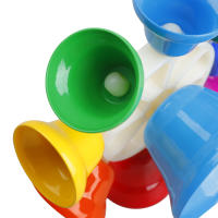 Campana De Mano Orff Con Reloj Giratorio Y Palillo De Impacto Instrumento De Percusión Educativo Para Niños Juguetes Coloridos - details 4