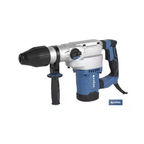 Cofan Taladro Martillo Perforador 1500 W - SDS Max - Sistema Antivibraciones - 1