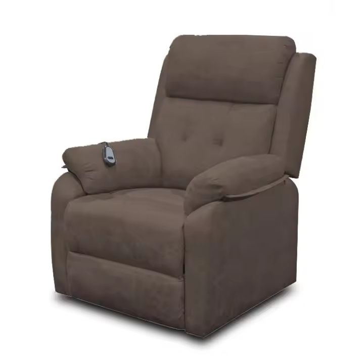 Sillón Relax Power Lift Slaap Love Chocolate, Eléctrico, Mando USB (Entrega pie de calle, fácil montaje) - 1