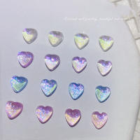 Adornos De Uñas 3D Misscheering Charms De Corazón En Amor Piedras De Cristal Naturales Para Decoración De Uñas DIY Accesorios De Uñas - details 6