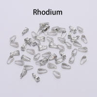 100pcs Conectores De Hebilla Para Joyería Clavos De Talla Bails De Melón Suministros De Pendantes De 7 8 10mm En Metal - details 7