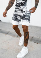 Shorts De Verano Para Hombre Con Impresión Transpirable 2 En 1 Fitness Running Quick Dry Shorts De Malla Para Bodybuilding - details 12