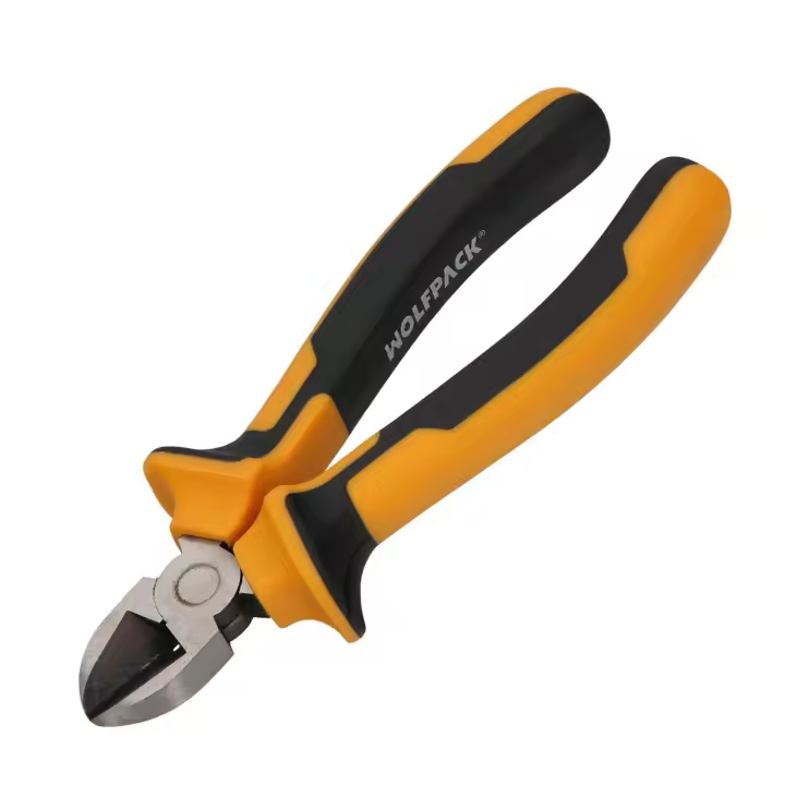Alicates corte diagonal 150 mm. acero din 5749 pelacables, corta cables, pelador cables - 1