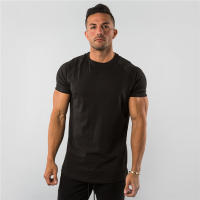 Camiseta De Verano Para Hombre Camiseta Deportiva Fitness Algodón Transpirable Secado Rápido Estilo Delgado Casual Running - details 3