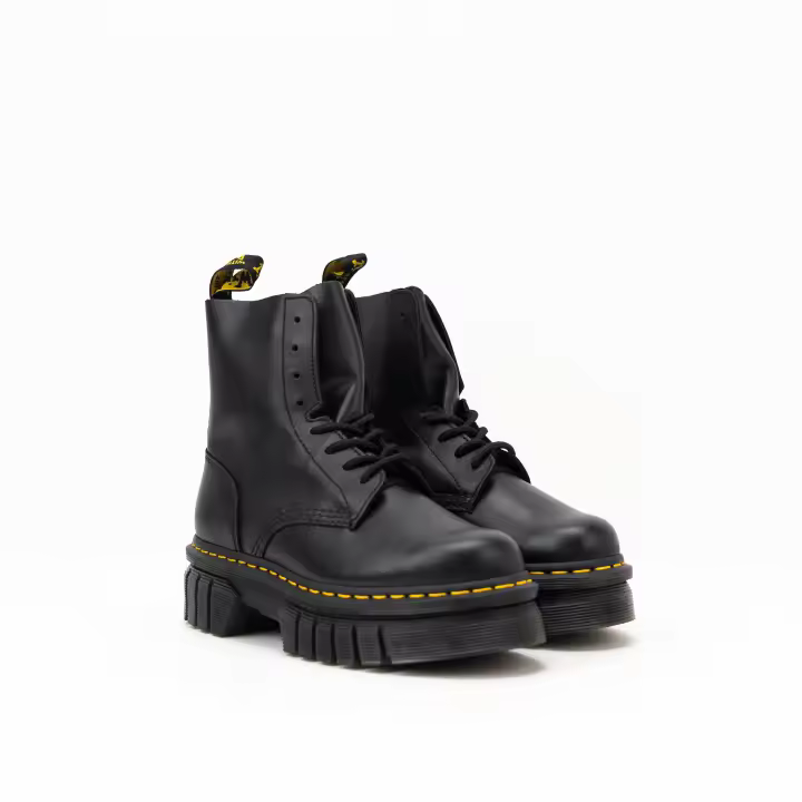 BOTA - DR. MARTENS - AUDRICK 8-EYE BLACK NAPPA LUX 27149001 - 1