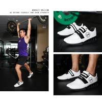 Zapatos De Gimnasio Para Hombres Y Mujeres Negros Rojos Con Cordones Y Anillas Para Levantamiento De Pesas Y Entrenamiento Completo Suela De Goma Microfibra Y Cuero Soporte Y Equilibrio - details 9