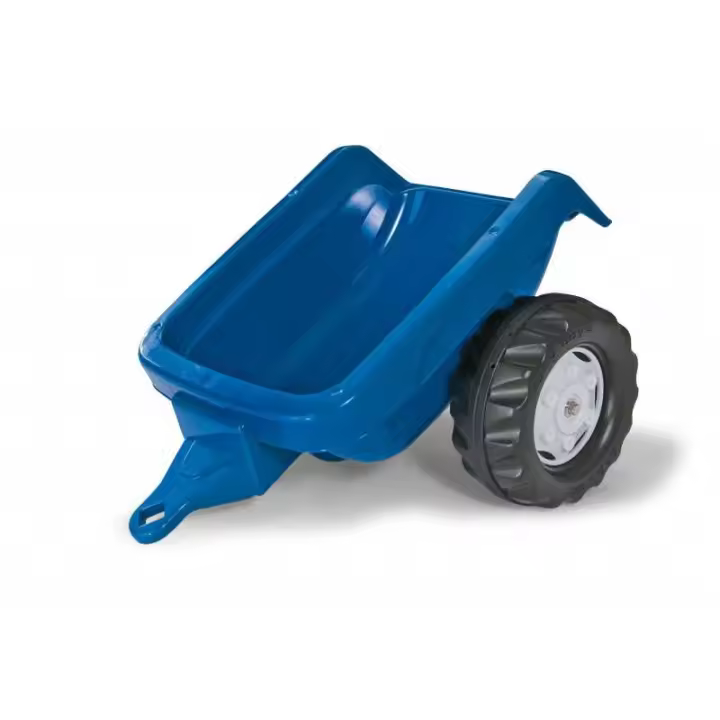 Rolly Toys Remolque Azul para Correpasillos - Tráiler de un Solo Eje - Carga Hasta 15 Kg - Para Niños de 2½ a 10 Años - 1