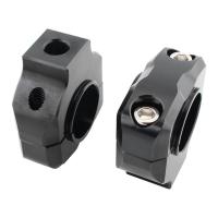Pack De 2 Abrazaderas De Manillar Para Motocicleta ATV Tierra Batida 1/8 Pulgada 28mm Montaje Universal De Aluminio CNC - details 4