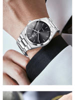 Reloj De Negocios De Lujo Para Hombres Acero Inoxidable 3Bar Impermeable Movimiento Japonés De Cuarzo Calendar Reloj De Pulsera - details 11