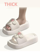 Zapatillas Plataforma Casuales Para Mujer Verano Con Lazo Diseñador Zapatos Planos Para Niñas Moda Popular Calzado Delgado Para El Hogar - details 8