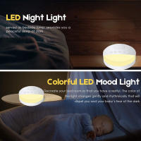Máquina De Ruido Blanco Para Bebés Jugador De Sonido Para Sueño Con Luz Nocturna Y Timer Recargable Desactivación Por Tiempo USB - details 2