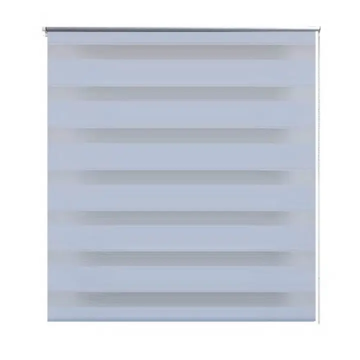 vidaXL Persiana Cebra 40 x 100 cm Blanco - 1