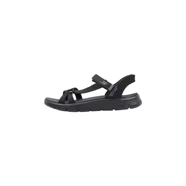 Skechers SLIP-INS: GO WALK FLEX SANDAL Sandalias Planas Mujer Negro - 1