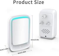 Purificador de aire de iones negativos para el hogar, desodorante para mascotas con olor a baño, desodorante de metanol, eliminador de olores de humo, 2 piezas - details 3