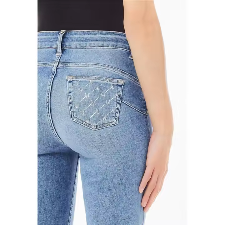 Liu Jo Vaqueros Pitillo Con Bolsillo Strass - Liu Jo - 1